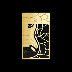 JT Dunant Fender Schwarzlack Doppelflammenfeuerzeug Nr. 526