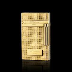 JT Dunant Lattice Engraved Ping Cigarette lighter#017