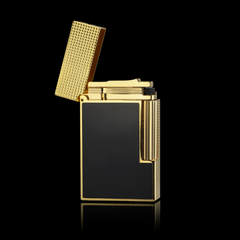 JT Dunant Feuerzeugdeckel, graviert, Lackierung #115