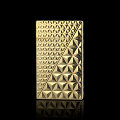 JT Dunant Triangle Engraved Gas Lighter#059