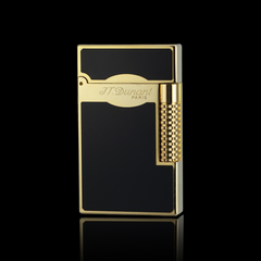 JT Dunant Schlankes Hochglanzlack-Feuerzeug mit schickem Design #128