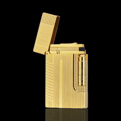 JT Dunant Geometric Bullet Design Single Soft Flame Lighter #032