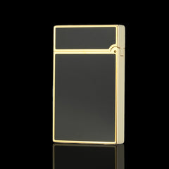 JT Dunant Picasso Abstract Woman Portrait Black Gold Soft Flame Lighter #110