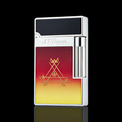 JT Dunant MTC Red Gradient Sun & Moon Soft Flame Lighter #173