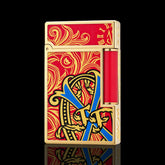 JT Dunant FT Opus X Vibrant Red Lacquer Limited Edition Lighter #259