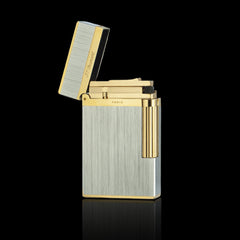 JT Dunant Brushed Metal Gas Lighter#014
