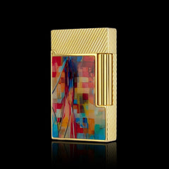 JT Dunant Ligne 2 Graffiti Copper Lacquer Lighter#195