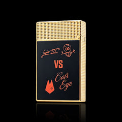 JT Dunant Cat's Eye Sisters Double Flame Lighter #247