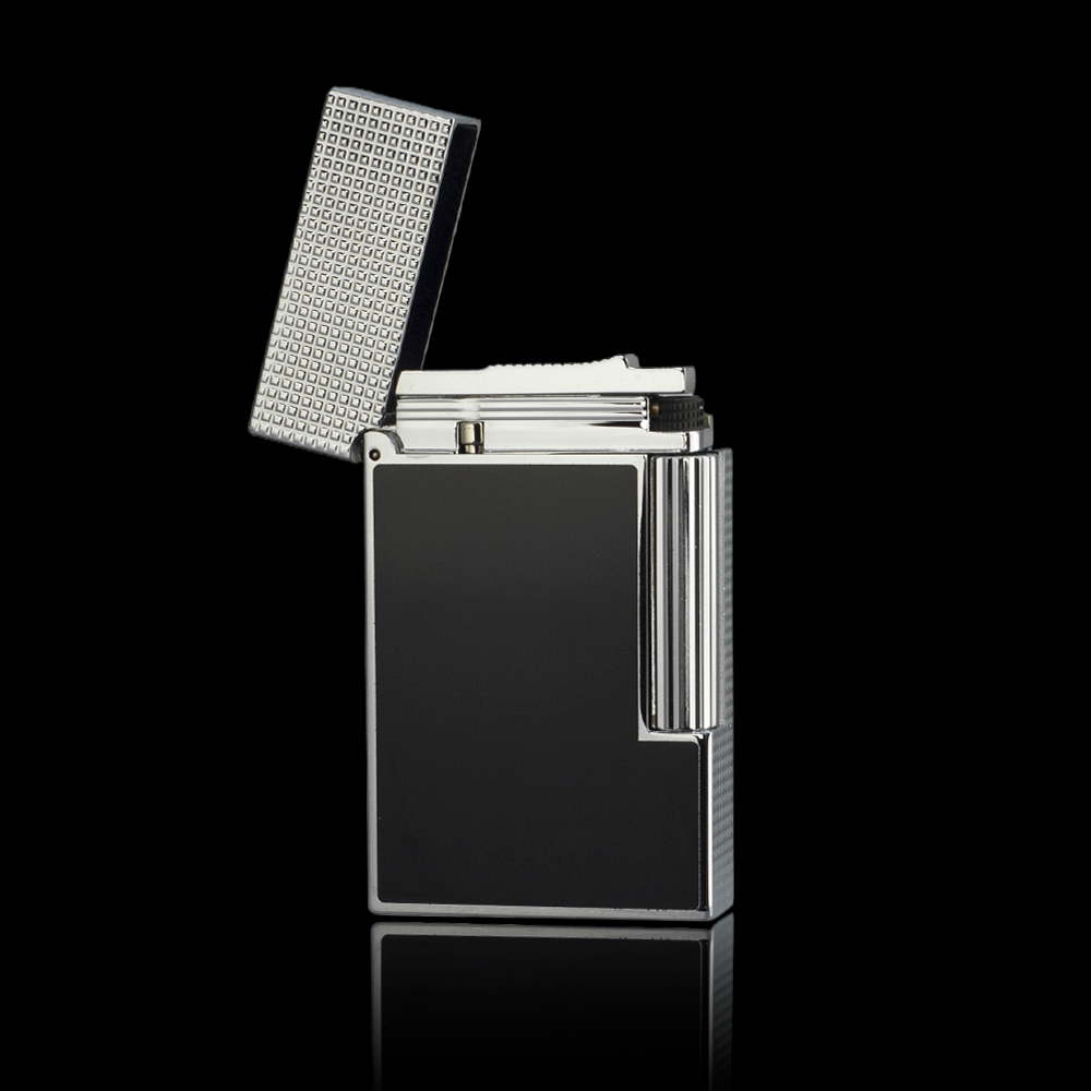JT Dunant Lighter Top Lid Engraved Lacquer Finish#115