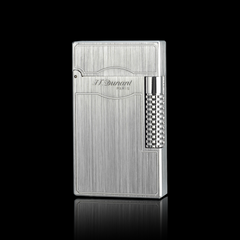 JT Dunant lighter Dual Flame Classic Brushed Metal#305