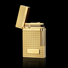 JT Dunant Lattice Engraved Ping Cigarette lighter#017