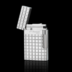 JT Dunant Lighter Chocolate Lattice Engrave Gas Flame#015