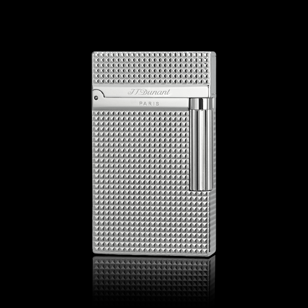 JT Dunant Lighter Engraved with Small Square  #006