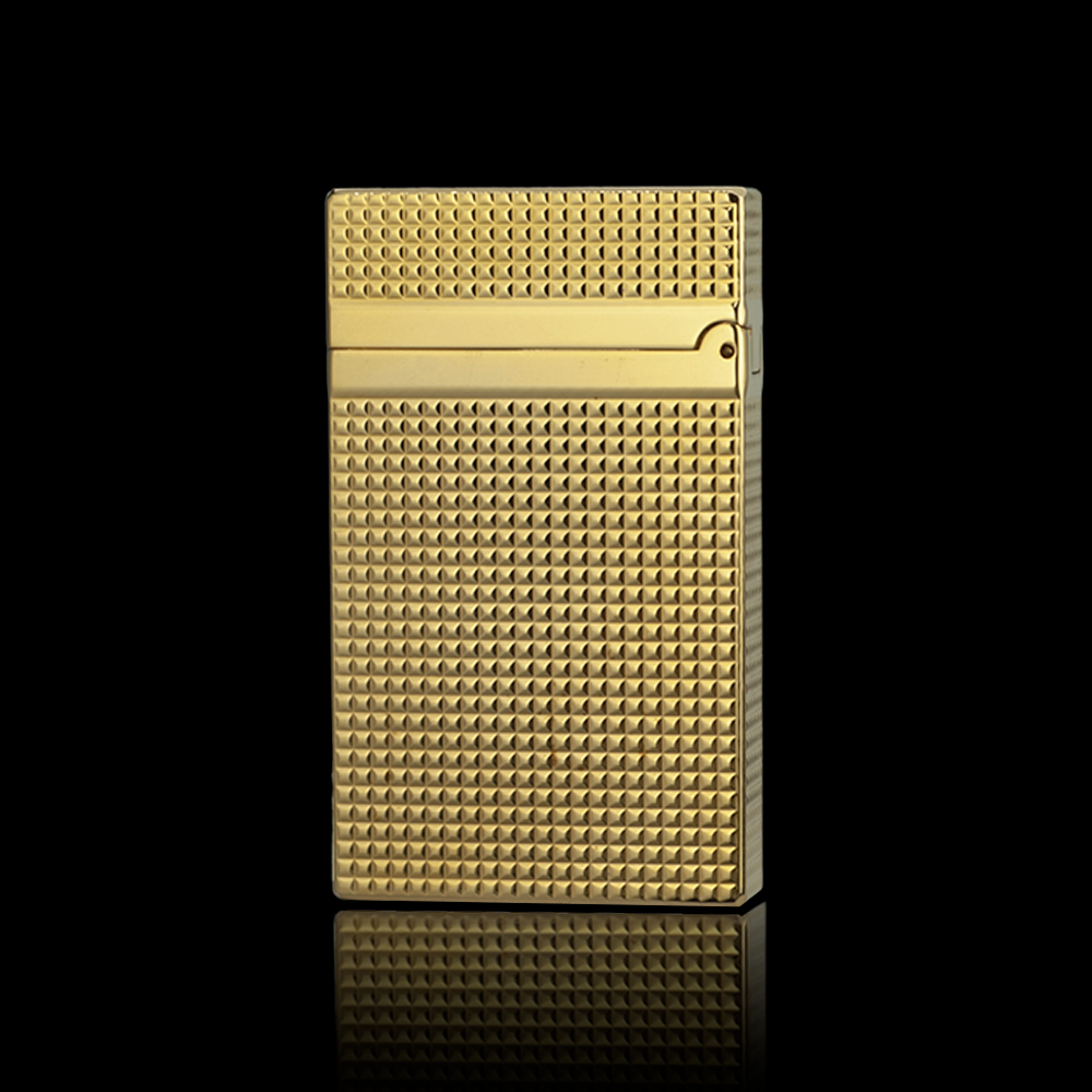 JT Dunant Lighter Engraved with Small Square  #006