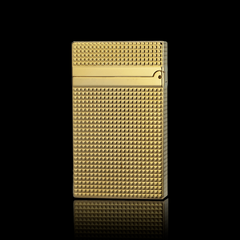 JT Dunant Lighter Engraved with Small Square  #006