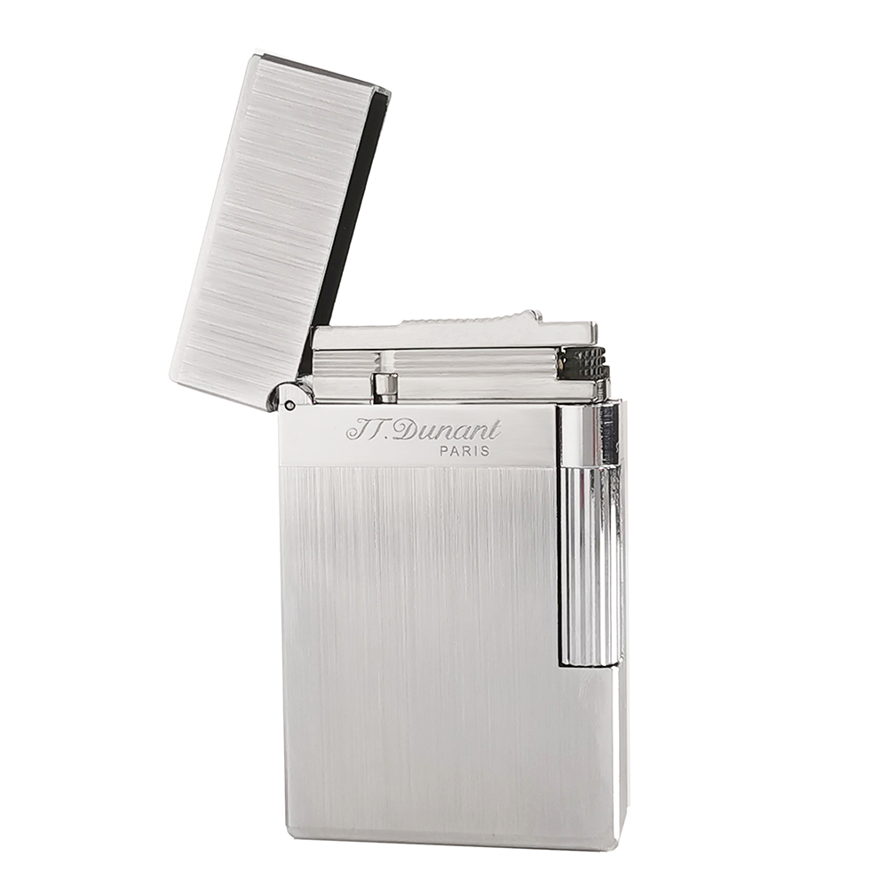 JT Dunant Classic Brushed Metal Lighter#113