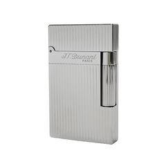 JT Dunant Vertical Stripe Engraved Gas Lighter#002