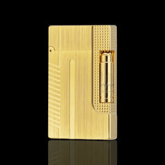 JT Dunant Geometric Bullet Design Single Soft Flame Lighter #032