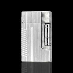 JT Dunant Geometric Bullet Design Single Soft Flame Lighter #032