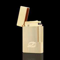 JT Dunant Vertical Stripe D Logo Single Soft Flame Lighter #143