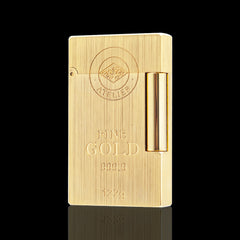 JT Dunant Fine Gold Bar Design Single Soft Flame Lighter #150