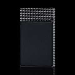 JT Dunant Matte Black Dual Soft Flame Lighter #258